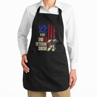 End Veteran Suicide Awareness 22 A Day Patriotic Us Flag Apron