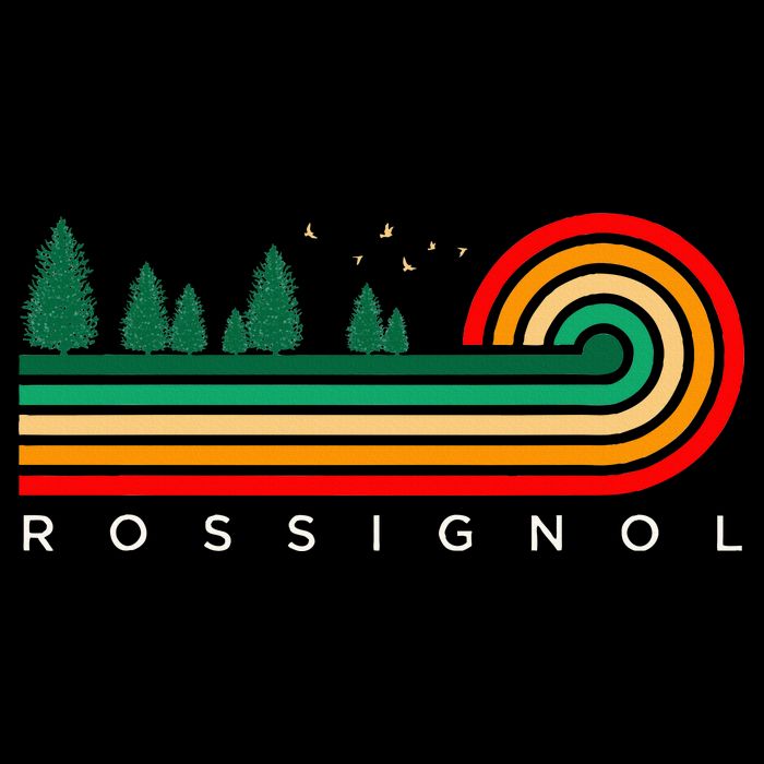 Evergreen Vintage Stripes Rossignol Louisiana Hoodie