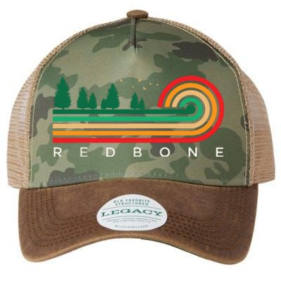 Evergreen Vintage Stripes Redbone Mississippi Legacy Tie Dye Trucker Hat