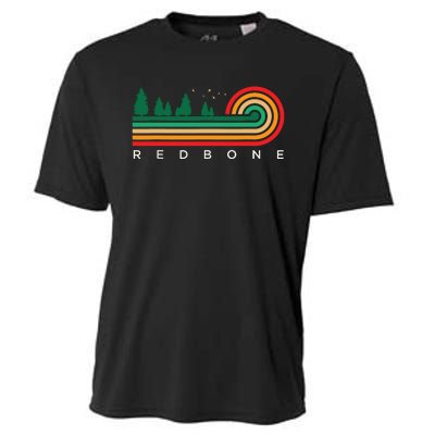 Evergreen Vintage Stripes Redbone Mississippi Cooling Performance Crew T-Shirt