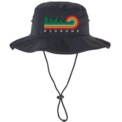 Evergreen Vintage Stripes Redbone Mississippi Bucket Hat