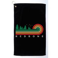 Evergreen Vintage Stripes Redbone Mississippi Golf Towel