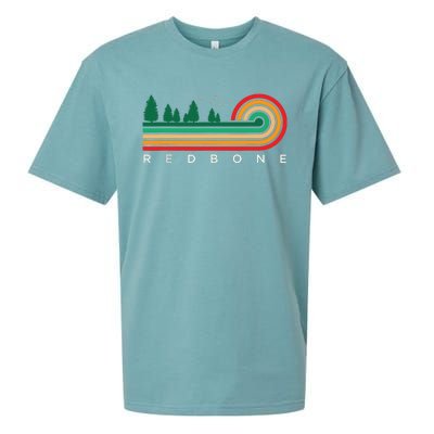 Evergreen Vintage Stripes Redbone Mississippi Sueded Cloud Jersey T-Shirt