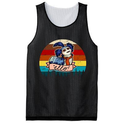 Ello Vintage The Worm Mesh Reversible Basketball Jersey Tank