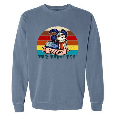 Ello Vintage The Worm Garment-Dyed Sweatshirt