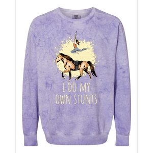 Equestrian Vaulting Vault Colorblast Crewneck Sweatshirt