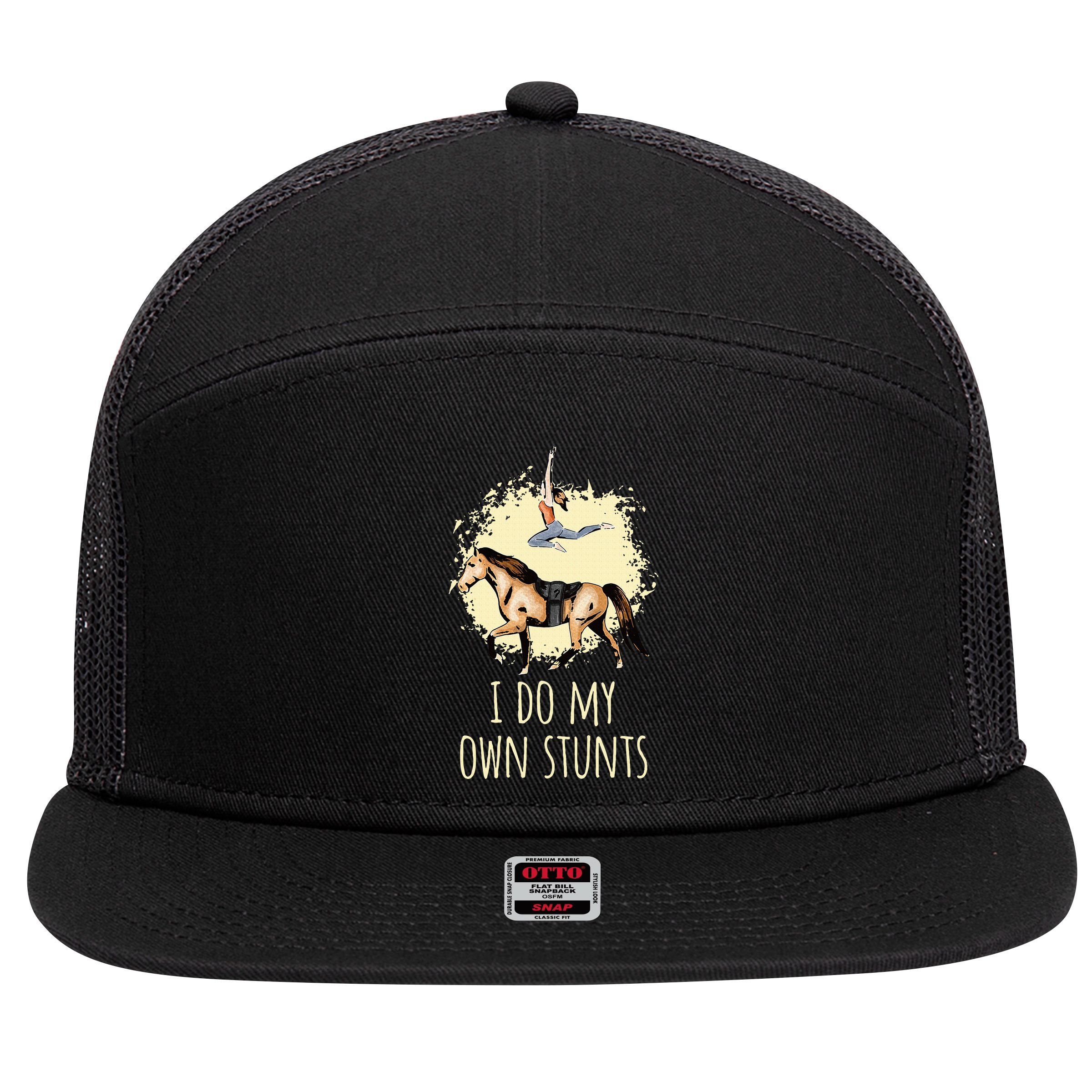 Equestrian Vaulting Vault 7 Panel Mesh Trucker Snapback Hat
