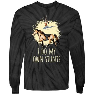 Equestrian Vaulting Vault Tie-Dye Long Sleeve Shirt