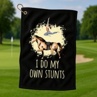 Equestrian Vaulting Vault Golf Towel