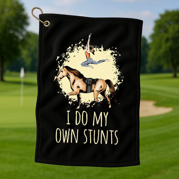 Equestrian Vaulting Vault Golf Towel