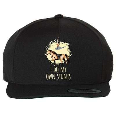 Equestrian Vaulting Vault Wool Snapback Cap