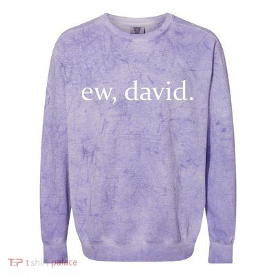 Ew, David Colorblast Crewneck Sweatshirt