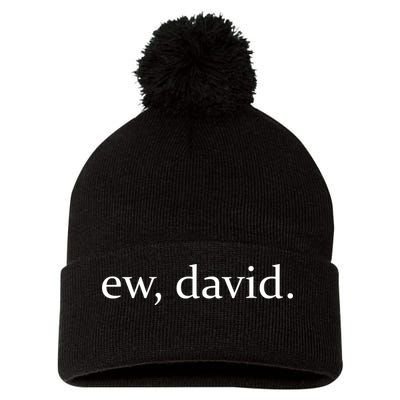 Ew, David Pom Pom 12in Knit Beanie