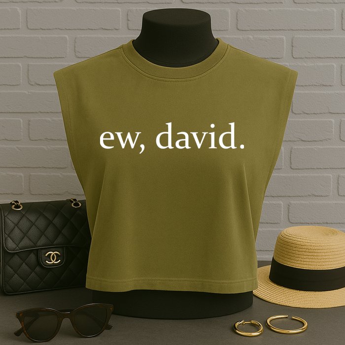 Ew David Garment-Dyed Women's Muscle Tee