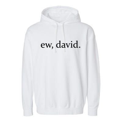 Ew David Garment-Dyed Fleece Hoodie