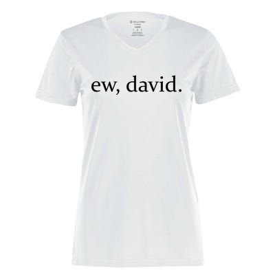 Ew, David Women's Momentum V-Neck T-Shirt