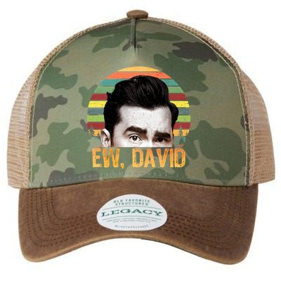 Ew David Funny Retro Legacy Tie Dye Trucker Hat