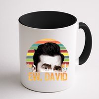 Ew David Funny Retro Mug