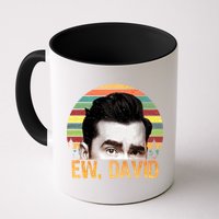 Ew David Funny Retro Mug