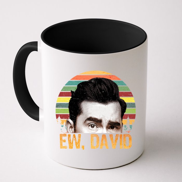 Ew David Funny Retro Mug
