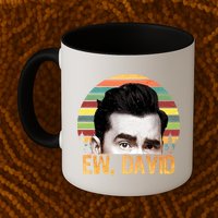 Ew David Funny Retro Mug