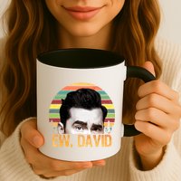Ew David Funny Retro Mug