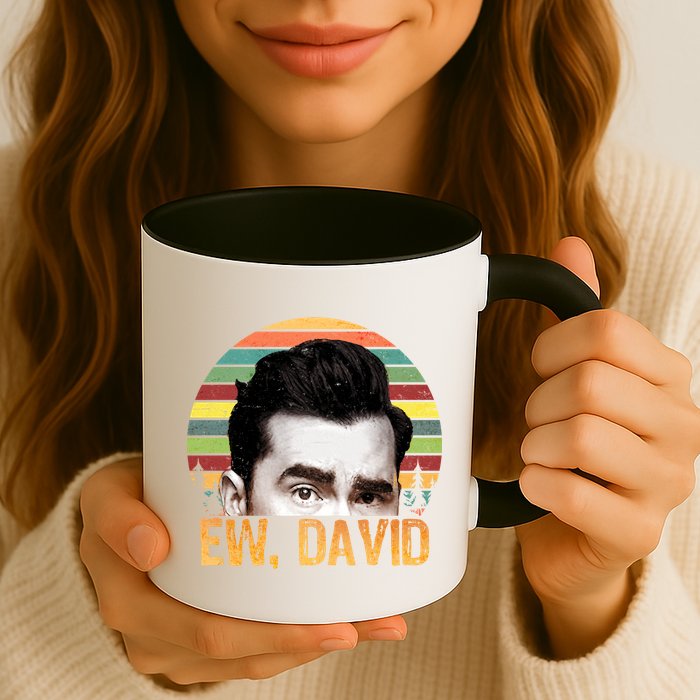 Ew David Funny Retro Mug