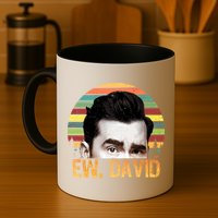 Ew David Funny Retro Mug
