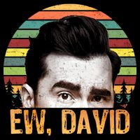 Ew David Funny Retro Drawstring Bag