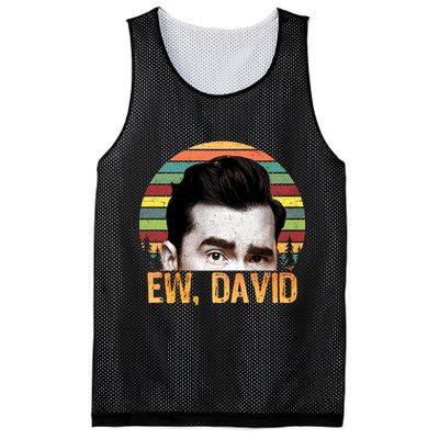 Ew David Funny Retro Mesh Reversible Basketball Jersey Tank