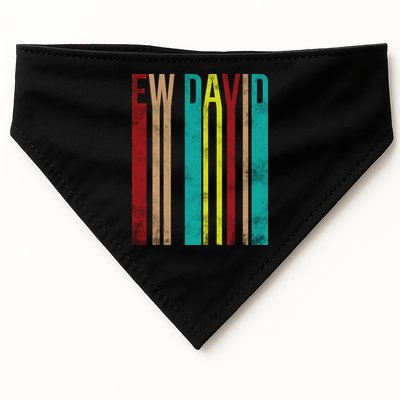 Ew David Retro Logo USA-Made Doggie Bandana