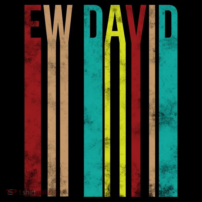Ew David Retro Logo Tall T-Shirt