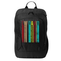 Ew David Retro Logo City Backpack