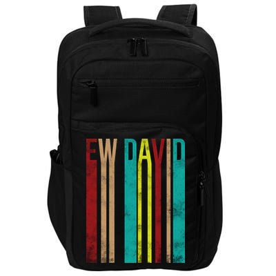 Ew David Retro Logo Impact Tech Backpack