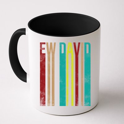 Ew David Retro Logo Mug