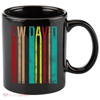 Ew David Retro Logo 11oz C Handle Ceramic Mug