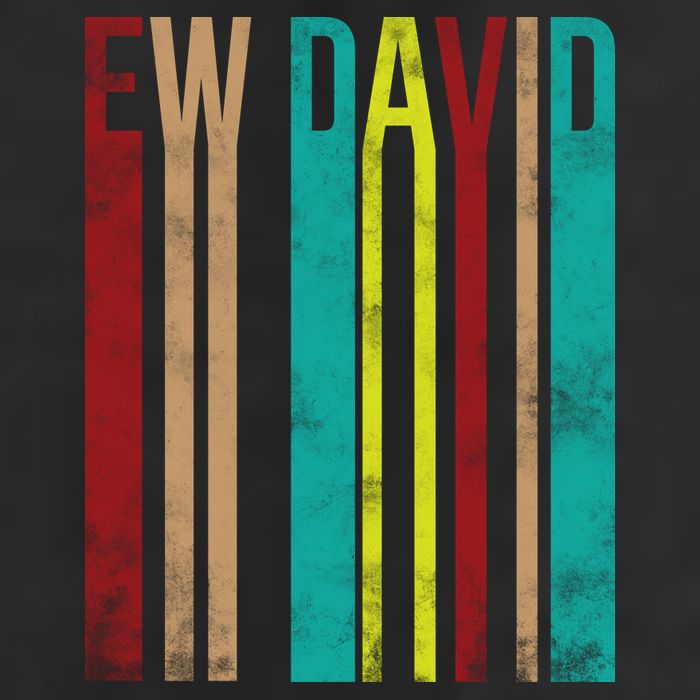 Ew David Retro Logo 15oz Campfire Ceramic Mug