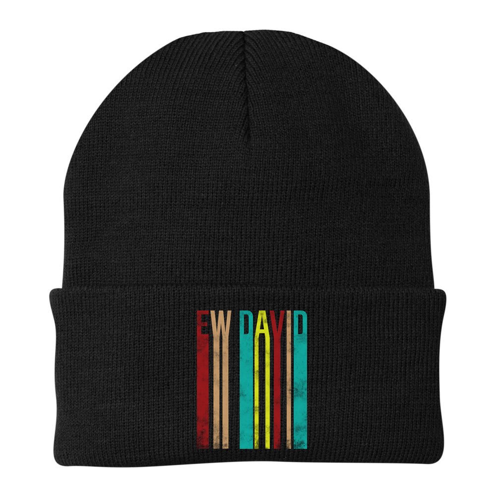 Ew David Retro Logo Beanie
