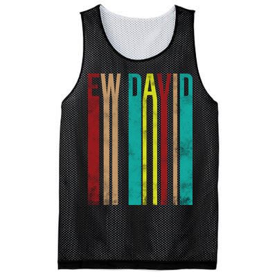 Ew David Retro Logo Mesh Reversible Basketball Jersey Tank