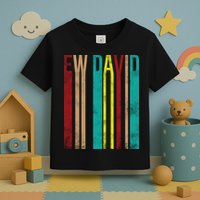 Ew David Retro Logo Toddler T-Shirt