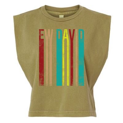 Ew David Retro Logo Garment-Dyed Women's Muscle Tee