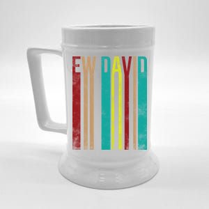 Ew David Retro Logo Beer Stein