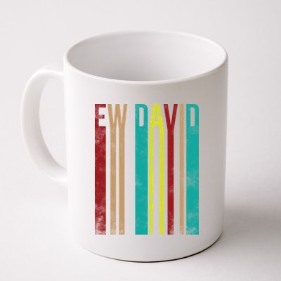 Ew David Retro Logo Coffee Mug