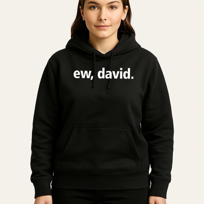 Ew David Simple Logo Hoodie