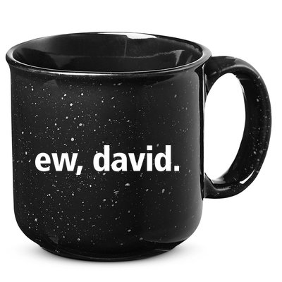 Ew David Simple Logo 15oz Campfire Ceramic Mug