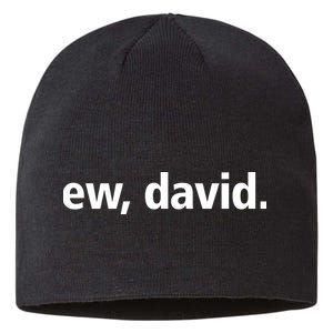 Ew David Simple Logo Sustainable Beanie