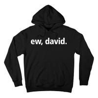 Ew David Simple Logo Tall Hoodie