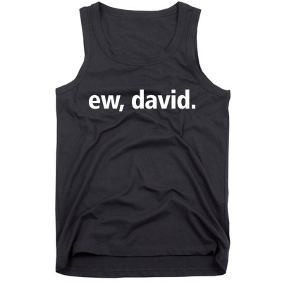 Ew David Simple Logo Tank Top