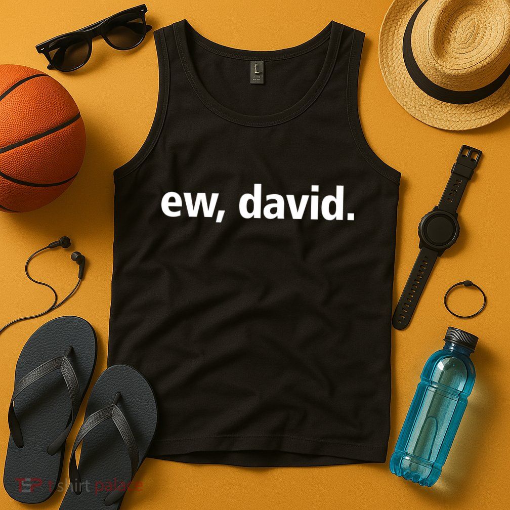 Ew David Simple Logo Tank Top