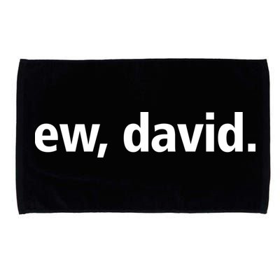 Ew David Simple Logo Microfiber Hand Towel